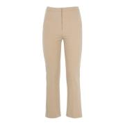 Elegante Skinny Zomerbroek Beige Patrizia Pepe , Beige , Dames