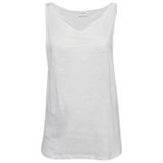 Pre-owned Fabric tops Yves Saint Laurent Vintage , White , Dames