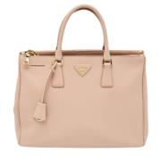 Pre-owned Leather totes Prada Vintage , Pink , Dames