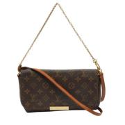 Pre-owned Leather louis-vuitton-bags Louis Vuitton Vintage , Brown , D...