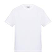 Crew Neck T-shirt Y-3 , White , Heren