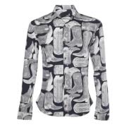 Pre-owned Fabric tops Moschino Pre-Owned , Gray , Heren