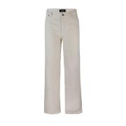 Hoge Taille Rechte Pijp Jaren 70 Stijl Jeans A.p.c. , Beige , Dames