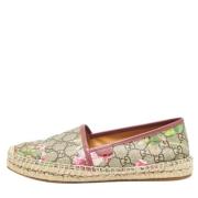 Pre-owned Coated canvas flats Gucci Vintage , Beige , Dames