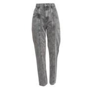 Pre-owned Denim jeans Isabel Marant Pre-owned , Gray , Dames