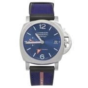 Pre-owned Stainless Steel watches Panerai Pre-owned , Blue , Heren