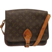 Pre-owned Canvas louis-vuitton-bags Louis Vuitton Vintage , Brown , Da...