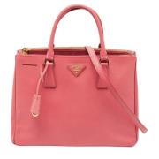 Pre-owned Leather totes Prada Vintage , Pink , Dames