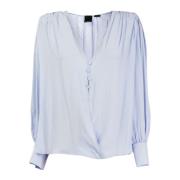 Lavendel lange mouwen blouse Pinko , Purple , Dames