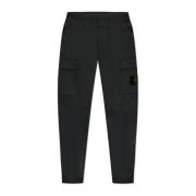 Broek met logo Stone Island , Black , Heren