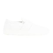 Elegante Heren Sneakers Wit Leer Pantofola d'Oro , White , Dames