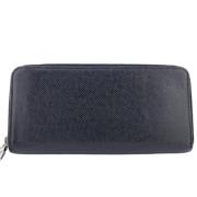 Pre-owned Leather wallets Louis Vuitton Vintage , Black , Dames