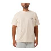 Heren Polo & T-shirt Eat Tee Woodbird , Beige , Heren