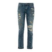 Gescheurde Jeans voor Vrouwen Liu Jo , Blue , Dames