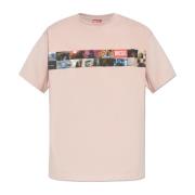 T-shirt T-Boxty Diesel , Pink , Heren