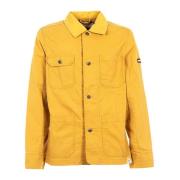 Mannen Mosterd/Gele Jas - Palmer Stijl Tommy Hilfiger , Yellow , Heren