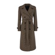 Stijlvolle Trenchcoat voor Mannen Tagliatore , Multicolor , Dames