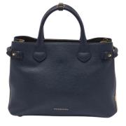 Pre-owned Canvas totes Burberry Vintage , Blue , Dames