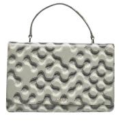 Pre-owned Leather handbags Prada Vintage , Gray , Dames