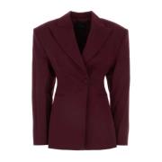 Burgundy Ottavia Blazer Andamane , Red , Dames