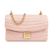 Leren schoudertas Salvatore Ferragamo , Pink , Dames