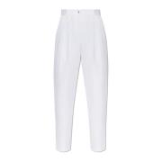 Broek met zakken Dolce & Gabbana , White , Dames