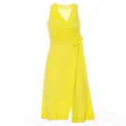 Gele Zomerjurk Venus Stijl Patrizia Pepe , Yellow , Dames