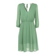 Lange jurk groen outlet prijs Patrizia Pepe , Green , Dames