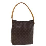 Pre-owned Canvas louis-vuitton-bags Louis Vuitton Vintage , Brown , Da...