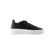 Leather sneakers Hogan , Black , Heren