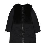 Zwarte Donsjas Aw22 add , Black , Dames