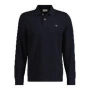 Casual Katoenen T-Shirt Gant , Black , Heren