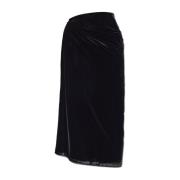 Fluwelen rok Etro , Black , Dames