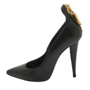 Pre-owned Leather heels Giuseppe Zanotti Pre-owned , Black , Dames