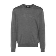 Grijze Trui A.p.c. , Gray , Heren