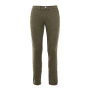 Katoenen Chino Broek voor Mannen Sun68 , Green , Dames