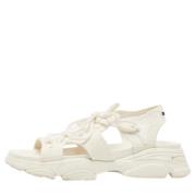 Pre-owned Canvas sandals Dior Vintage , White , Dames