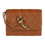 Stijlvolle Dames Portemonnees in Cognac Bottega Veneta , Brown , Dames