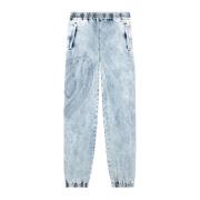 Maxi Oval-D Katoenen Jeans Diesel , Blue , Heren