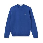 Wollen Wintertruien Lacoste , Blue , Heren