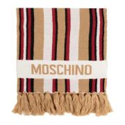 Sjaal met gestreept patroon Moschino , Multicolor , Unisex