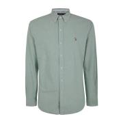 Klassieke Oxford Sportshirt Ralph Lauren , Green , Heren