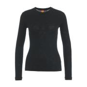 Zwart Gebreid Aw24 No Name , Black , Dames