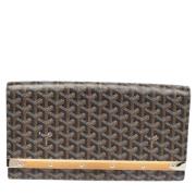 Pre-owned Coated canvas clutches Goyard Vintage , Multicolor , Dames