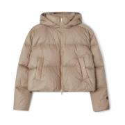 Lichtgewicht donsjack met dubbele rits Busnel , Beige , Dames