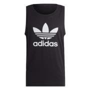 Trefoil Tankblack Tank Top Adidas , Black , Heren