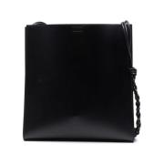 Zwarte Crossbody Tas Jil Sander , Black , Heren