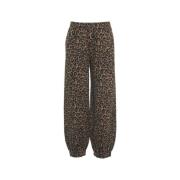 Bruine Broek Aw24 8PM , Brown , Dames