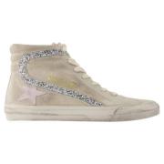 Leather sneakers Golden Goose , Beige , Dames