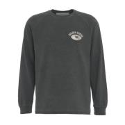 Grijze Sweatshirt Aw24 Model 190cm Golden Goose , Gray , Heren